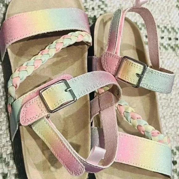 Oshkosh B'Gosh Toddler Girls Faith Sandals SIZE 3 new no tags - Picture 5 of 8